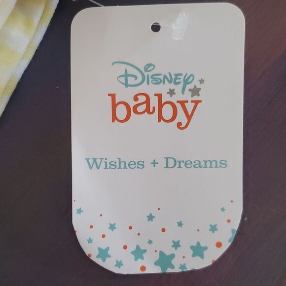 Adorable NWT Disney Baby Wishes + Dreams Winnie The Pooh Set Of 3 Onesies Sz 0-3 - Picture 4 of 7